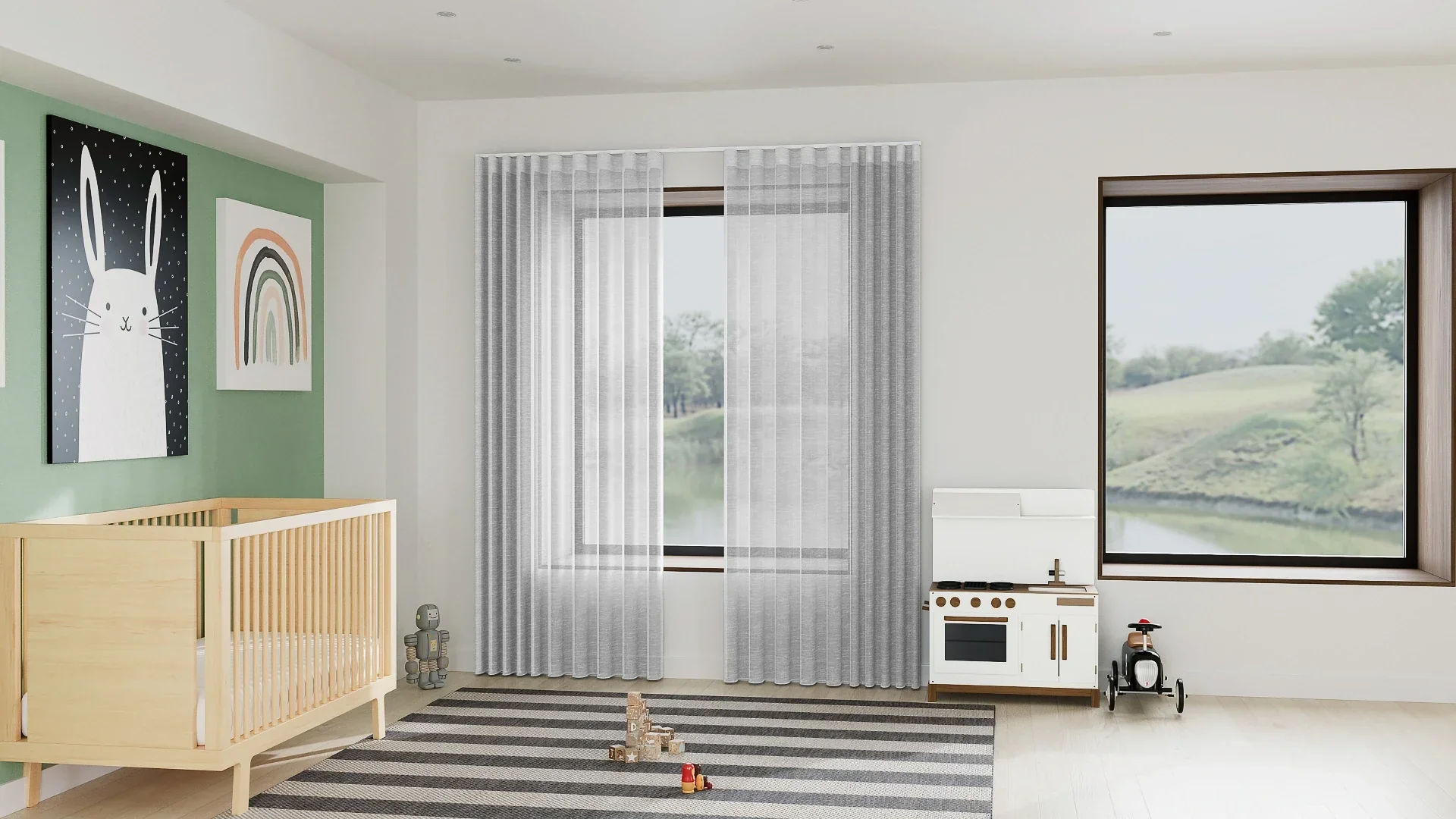 Burano Sheer Curtain - Image 3