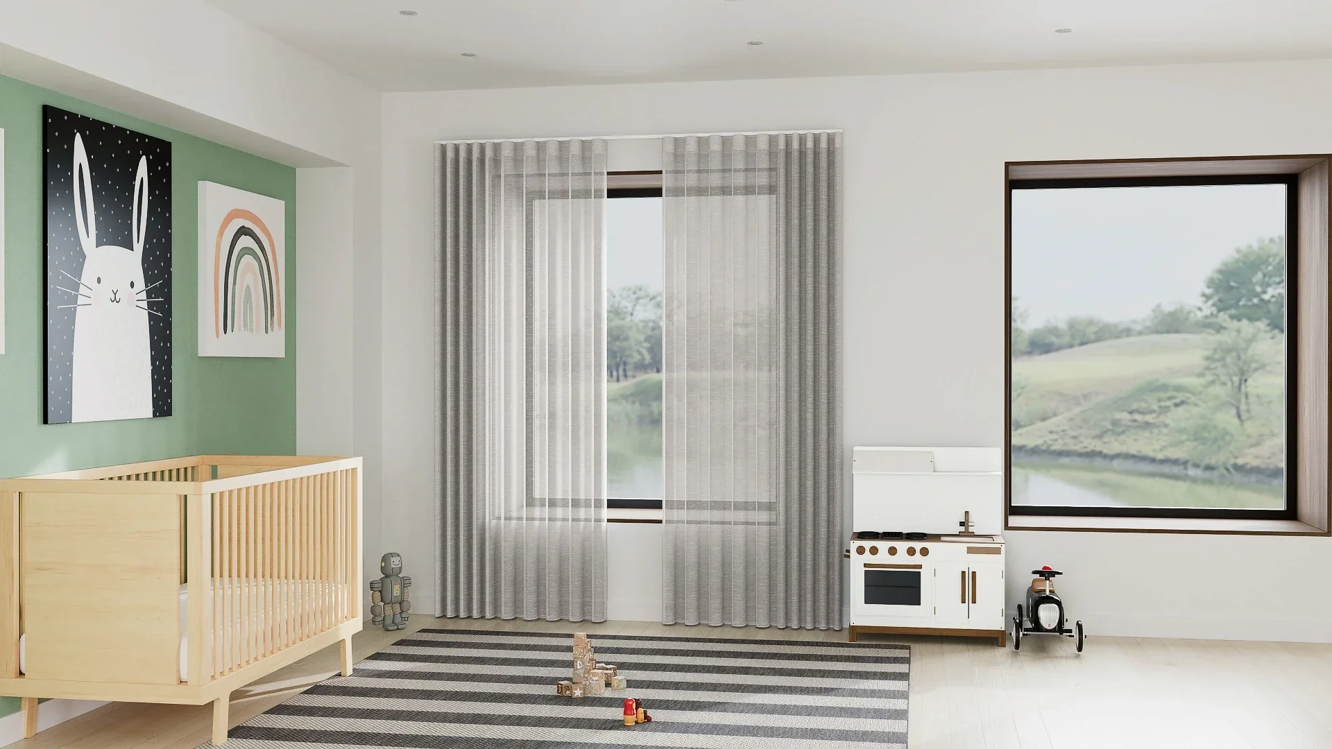 Burano Sheer Curtain - Image 5