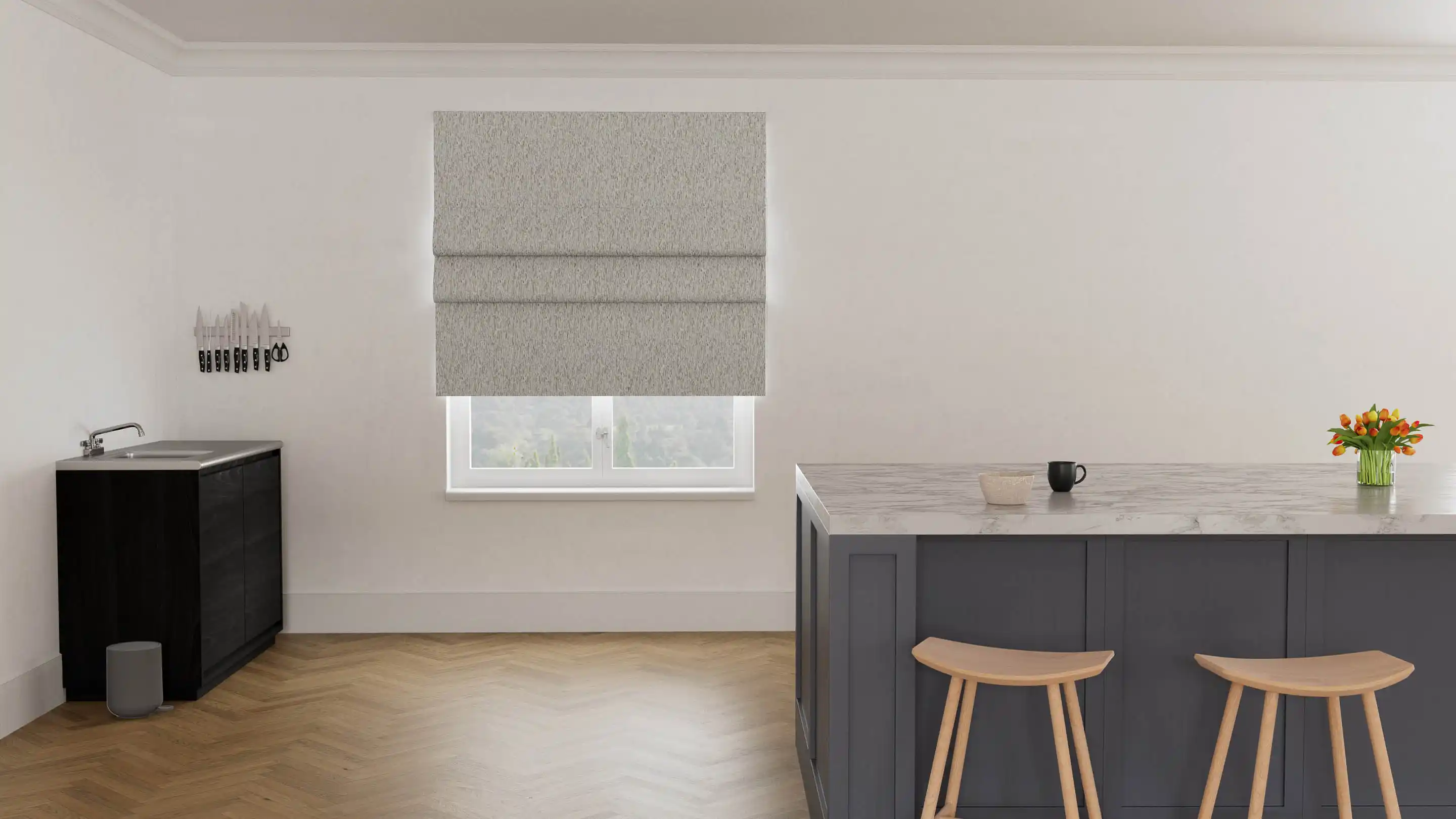 Echo Blockout Roman Blind - Image 4