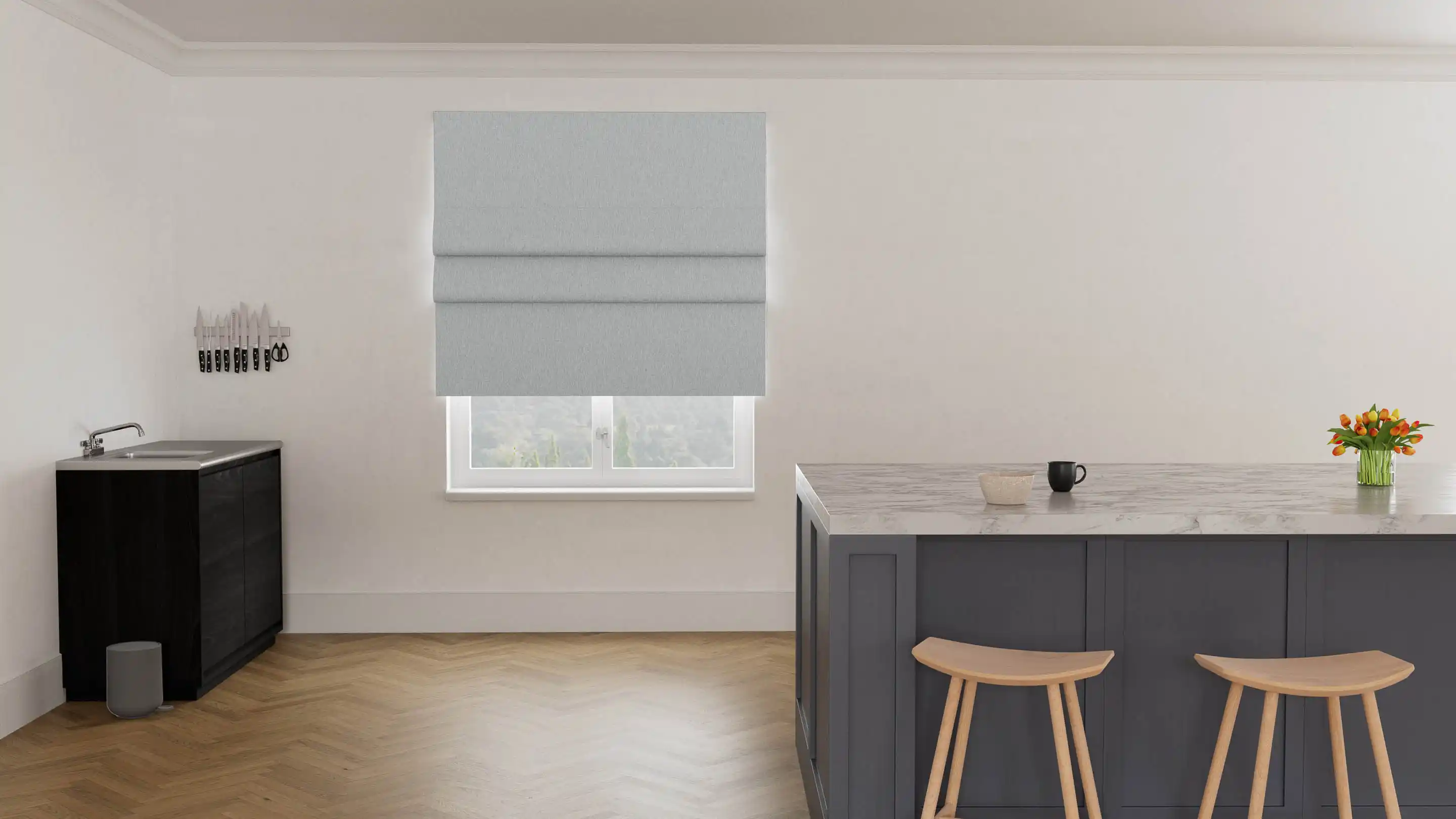 Echo Blockout Roman Blind - Image 7