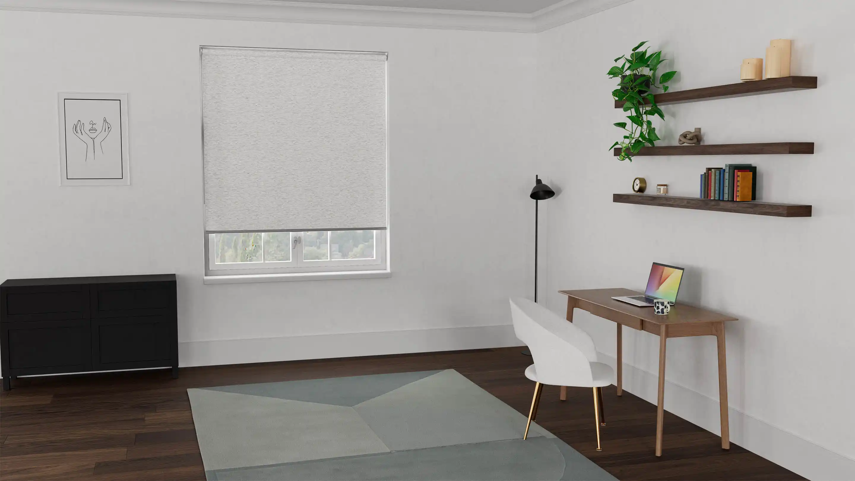 Echo Light Filtering Roller Blind - Image 5