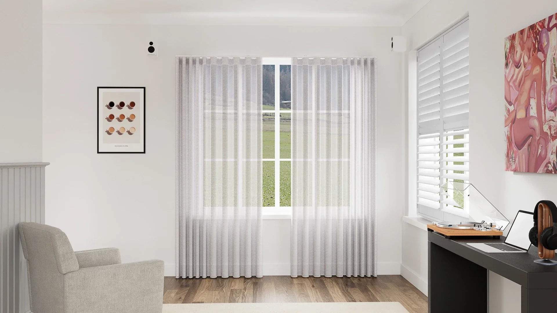 Graceful Sheer Curtain - Image 2