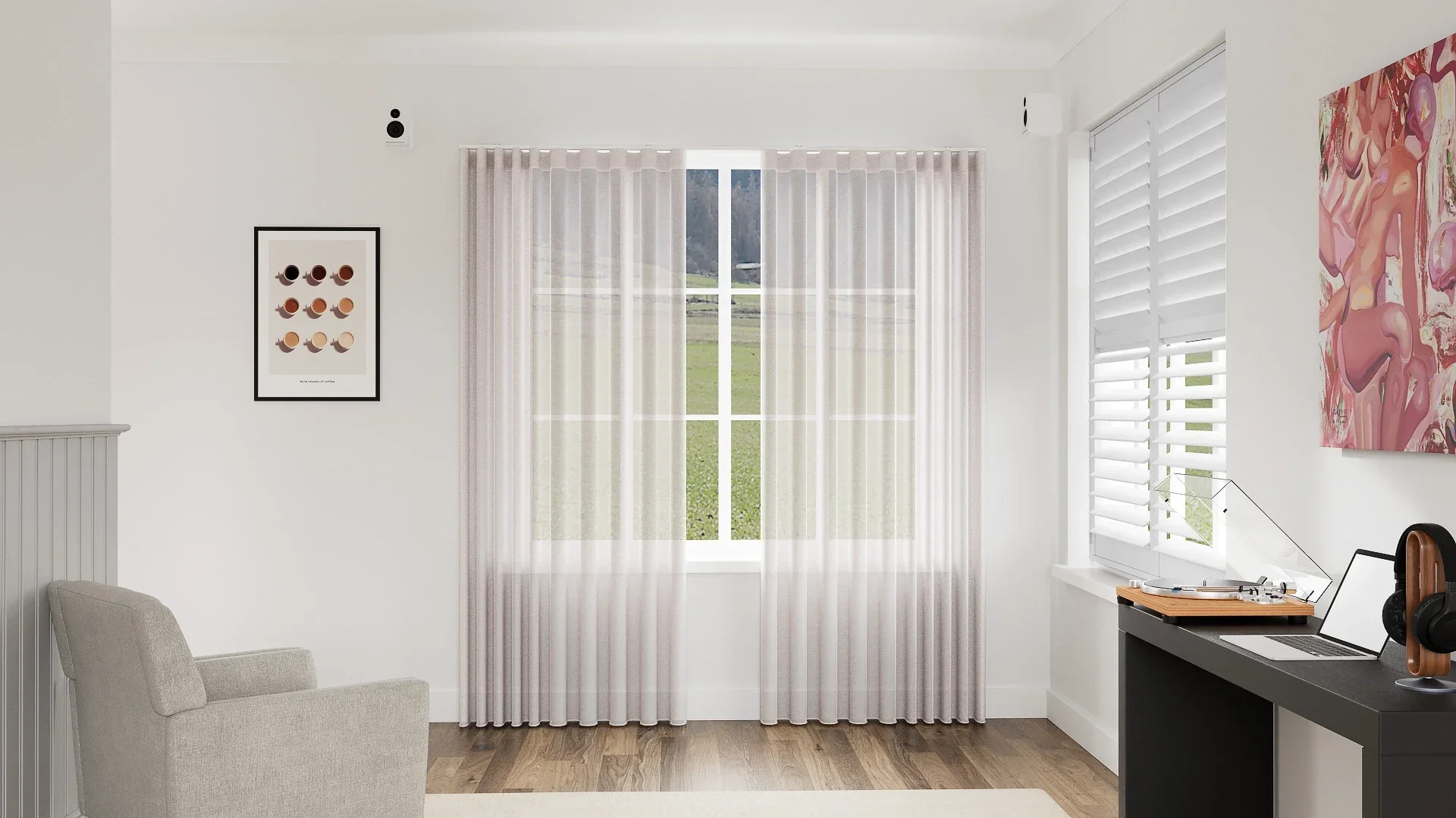 Graceful Sheer Curtain - Image 3