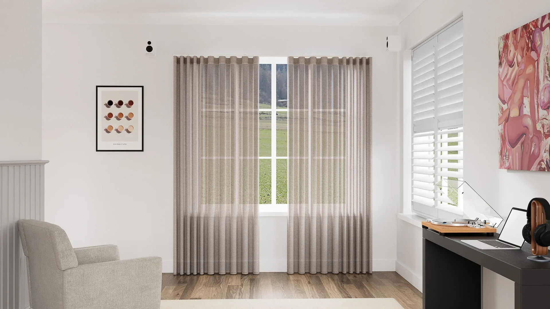 Graceful Sheer Curtain - Image 4