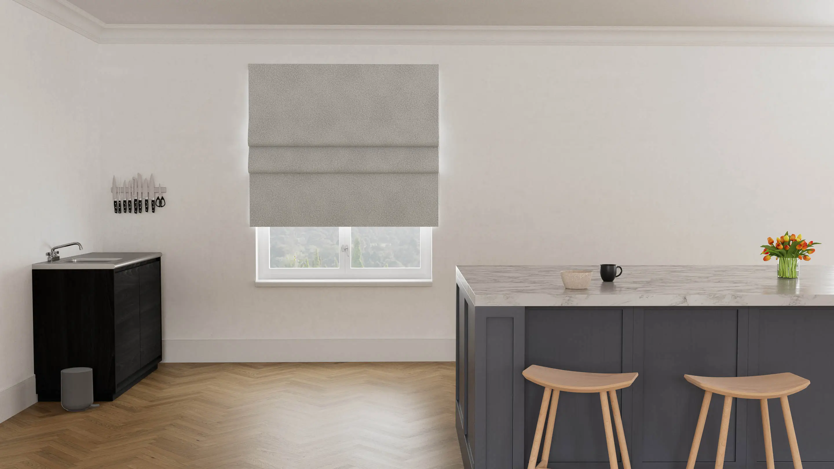 Kimora Blockout Roman Blind - Image 3