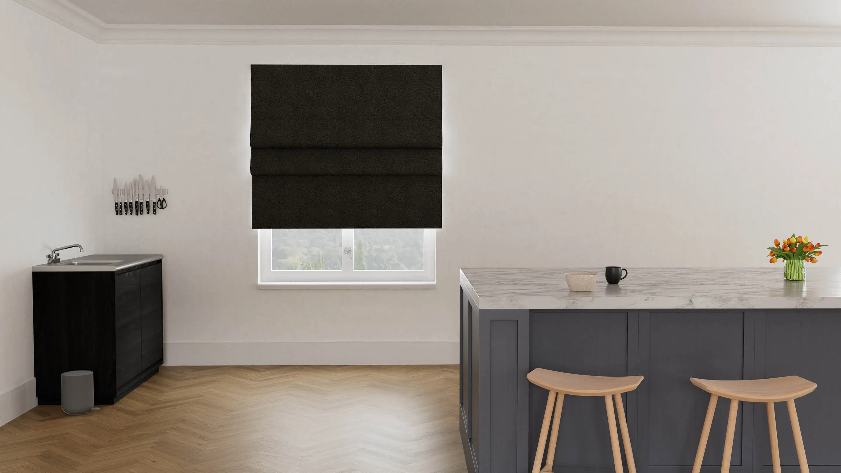 Kimora Blockout Roman Blind - Image 4
