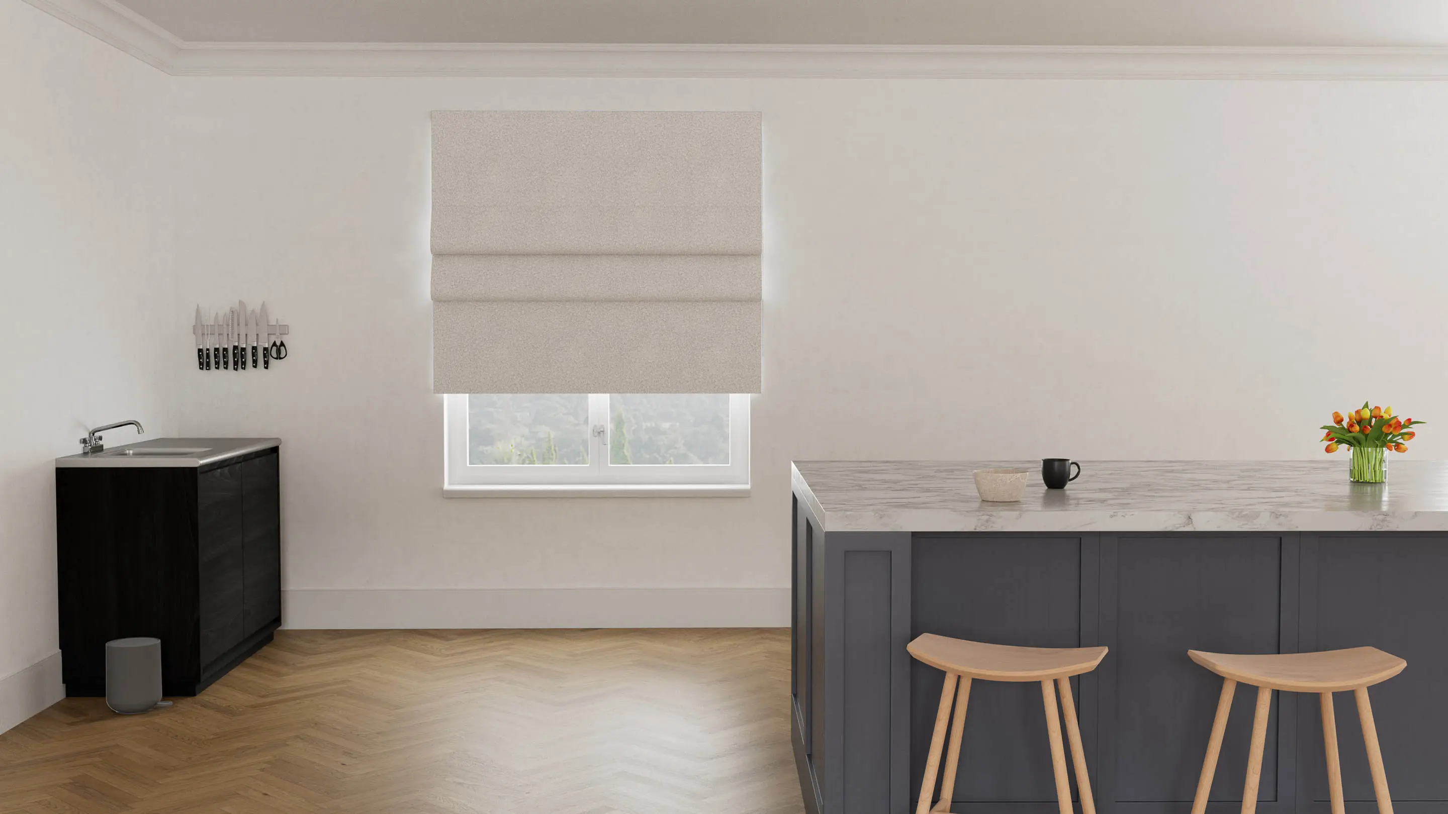 Kimora Blockout Roman Blind - Image 6