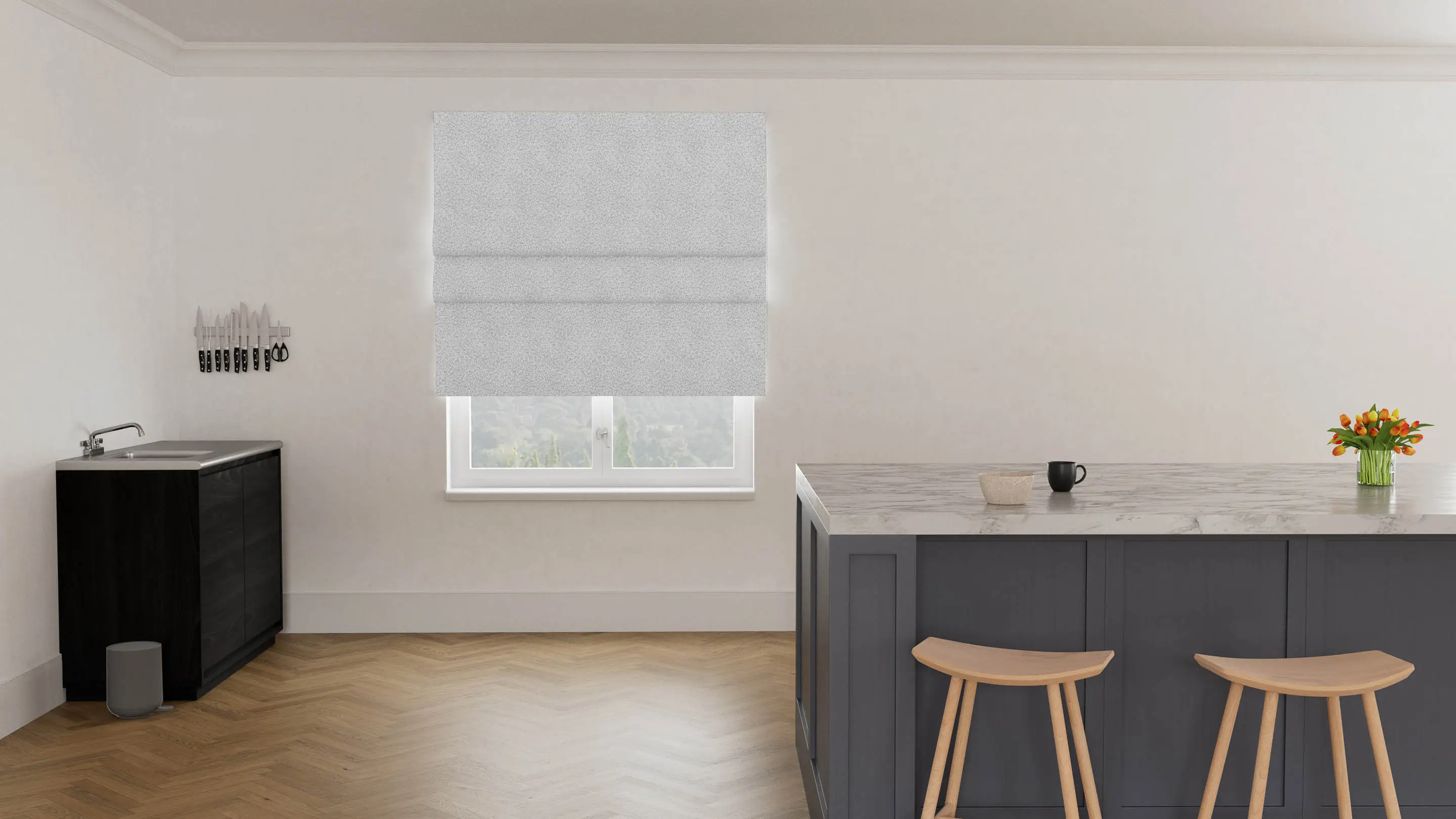 Kimora Blockout Roman Blind - Image 7