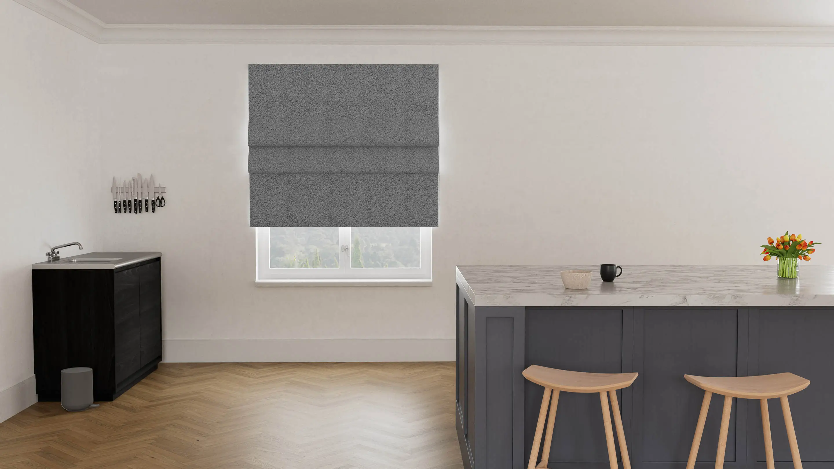 Kimora Blockout Roman Blind - Image 8