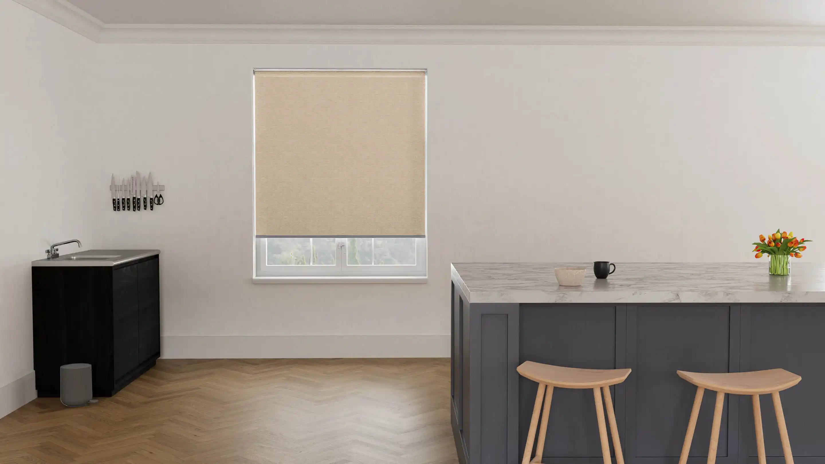 Linesque Light Filtering Roller Blind - Image 8