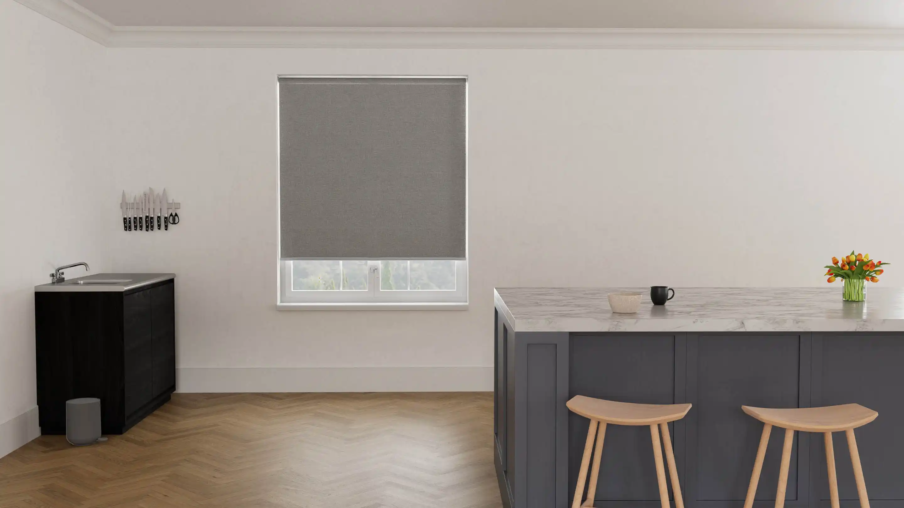 Linesque Light Filtering Roller Blind - Image 9